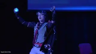 Cosplay defile Geek.on Impact-White-Genshin Impact-Риззли-Москва