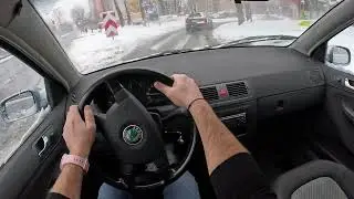 ТЕСТ ДРАЙВ 20 ЛЕТНЕЙ ШКОДЫ ФАБИЯ(1.2 64 Л.С.)ОБЗОР/ДИЗАЙН/ВОЖДЕНИЕ ОТ ПЕРВОГО ЛИЦА(2)