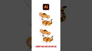 Convert PNG to Vector in Illustrator | Quick & Easy Image Trace Tutorial
