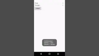 Android Spinner Tutorial