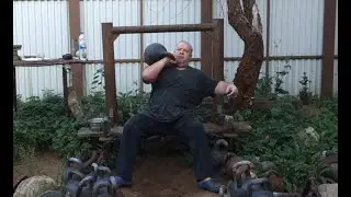 70 KG KETTLEBELL DEAD CLEAN SEATED 2 REPS ВЗЯТИЕ ГИРИ 70 КГ В СТОЙКУ С ПОЛА СИДЯ НИЗКО 2 РАЗА