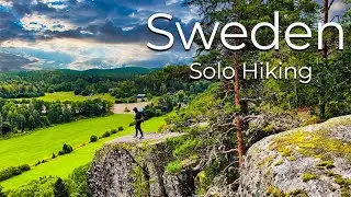 Trails like this are why we love SOLO HIKING || Silent Hiking in Sweden || Nordic Nature Hiking