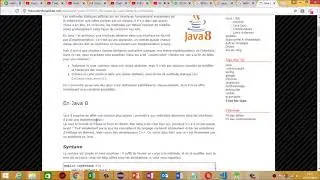 Tutoriel JAVA8 N°2: Default Method Definition in Interface | Java 8