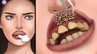 ASMR | Mulut Gadis Ini Diger0goti Oleh Bel4tung