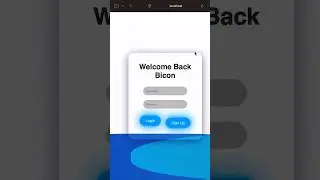 Login screen | HTML CSS #short #html #cssanimation #codekick #viralshort #css