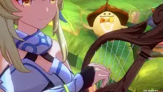 [Sumeru] Lumine performing with the Aranara in Festival Utsava | Genshin Impact
