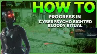 Cyberpunk 2077 2.0: How to progress Cyberpsycho Sighting: Bloody Ritual (Ritualist's shard)