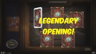 Hearthstone: LEGENDARY PACK OPENING! x6