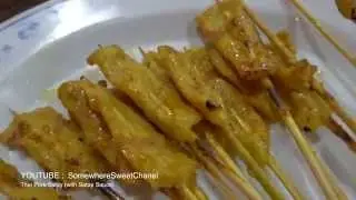 Thai Pork Satay with Satay Sauce