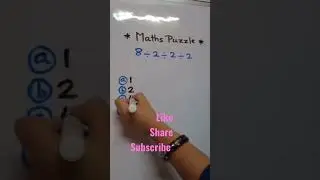 Maths Puzzle #shorts #mathsquiz #shortvideo