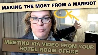 Zoom Tips and Tricks: How To Look Good on Zoom Virtual Presentations From Your Hotel Room