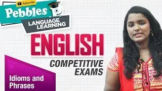 English Competitive Exams | Idioms and Phrases | English Grammar for all Competitive Exams