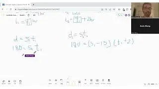 Calculate the Speed of a Car - Solving System of Linear Equations