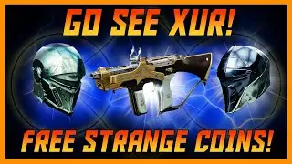 Xur Giving Away Free Strange Coins! God Tier Titan Helmet! Totally Nuts Exchange Deals!