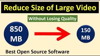How to compress video without losing quality | Reduce Video Size | ICT Nuggets