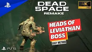 [ DEAD SPACE REMAKE ]  How to KILL the Leviathan Boss EASILY!  4K ULTRA HD