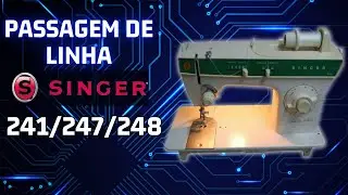 Passagem de Linha singer antiga