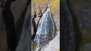 waterfall devichye kosy prielbrusye