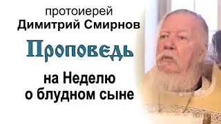 Проповедь на Неделю о блудном сыне (2014.02.16)