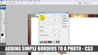 Adding Simple Borders to a Photo in Photoshop CS3