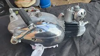 Jawa Pionier 555 zvuk a start motora