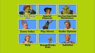 Shrek 2 - DVD Menu Walkthrough