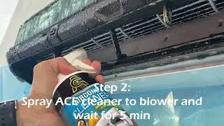 ACE®️ Aircon Cleaning (3rd Gen) Tutorial ACE第三代冷气清洁剂配套