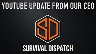 YouTube Suspension | Update From The Survival Dispatch CEO