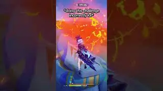 when you're just doing a time trial but you witness this.. | Genshin Impact