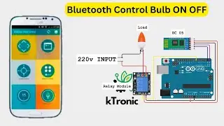Arduino Bluetooth Home Automation | Controlled home appliances with HC 05 Bluetooth Module