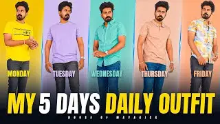 My 5 days daily outfit (GRWM) under Rs.599