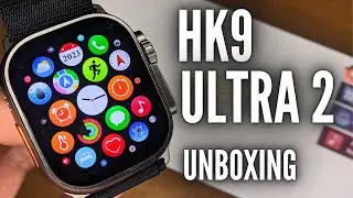 Smartwatch HK9 ULTRA 2 - VIDEO UNBOXING E REVIEW!  POR MENOS DE R$200? MELHOR IWO??