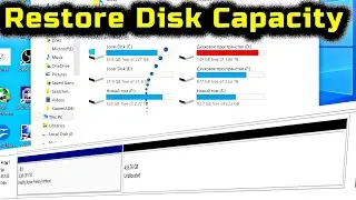 How to Restore Hard Disk Capacity and Recover Missing Space