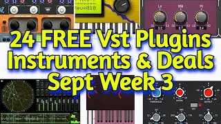 24 Best New FREE VST Plugins, Vst Instruments, Sample Packs & Best Deals - SEPTEMBER 2022 Week 3