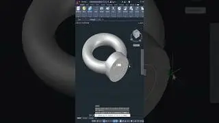 AutoCAD design 3D  #viral #autocad #3d #2d #design #command #youtubeshorts #shorts
