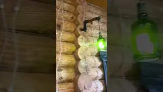 Интересная банька охотника.