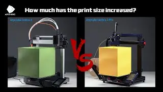 Do you know How much has the print size of Anycubic Kobra 3 increased?