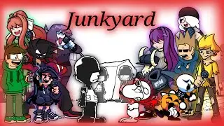 🎶Junkyard but every Turn a Different charater sings Friday Night Funkin🎶