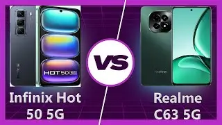 Infinix Hot 50 5G vs Realme C63 5G Detailed Comparison