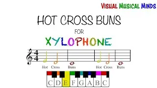 Hot Cross Buns for Xylophone