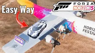 How To Get XP Board On Plane Wing | Forza Horizon 5  | Forza Horizon 5 | XP Board Objective