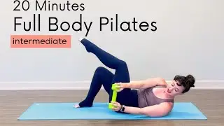 Intermediate Full Body Pilates | Mat Pilates with Weights