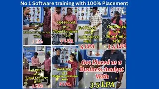 Recently Placed students|Best software institute in chennai|Besant Technologies