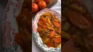 Mandalina Suyuyla Pişen Pırasa. 