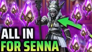 MASSIVE SHARD PULL SESSION! Chasing Senna with Progressive Chance | Raid Shadow Legends