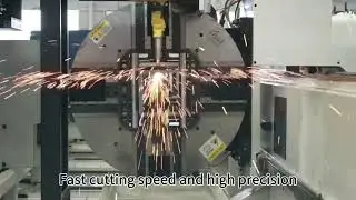 H beam pipe laser cutting machine