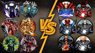 All Titans Vs All Titans | Skibidi Toilet X Shadow Fight 2 | Most Legendary Video