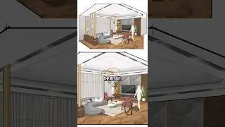 Interior Illustration from a floor plan 🤯 