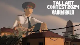 🎨TallArt Contest 2024 DRAWING PIXEL ART 6# - Militsioner Tallboys "Timelapse"