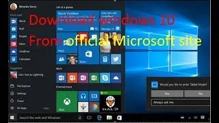How To Download Windows 10 Latest Version ISO File Full Version From Official Site Free||100%work